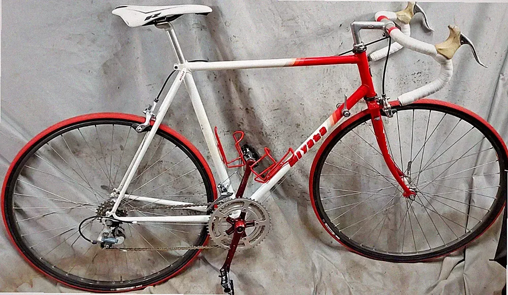 1984 Miyata 512 Touring Road Bike 57cm Medium Chromoly Steel Shimano 105 Mavic ~