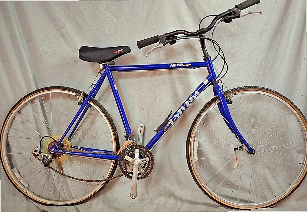 1995 Univega Activia Country Hybrid Bike 22" X-Large Chromoly Steel USA Shipper!