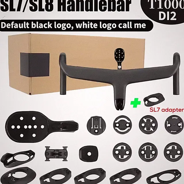 Carbon Road Cycling Handlebar Internal Cable Integrated Cockpit Di2 Handlebars