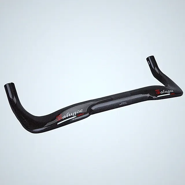 Rest Triathlon Bicycle Handlebar Carbon Fiber Road Bike TT Handlebars 380-440mm