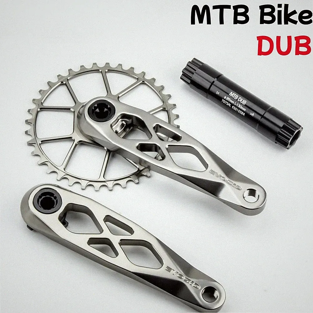 Ultralight Bicycle Crank 165mm Bike Crankset 170mm 3-nail Straight Installation