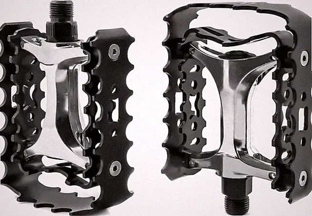 ZTZ Mountain Bike Pedals MTB Pedals 9/16'' Sealed Bearing Aluminum Antiskid Flat
